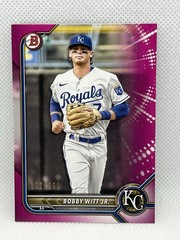 2022 Bowman – Prospects Bobby Witt Jr. #BP-146 Fuchsia Border /299 KC Royals