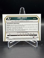 2026 Bowman Chrome Reptilian Prospects Jamie Arnold #BCP-112 1st Athletics