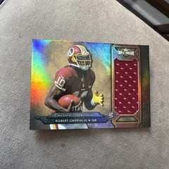 2012 Topps Triple Threads – Rookie Relic Robert Griffin III Sepia /75 (MEM, RC)