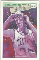 Larry Bird Sports Personalities #10 Signed Garrett Berner #109/250 Comic 1992