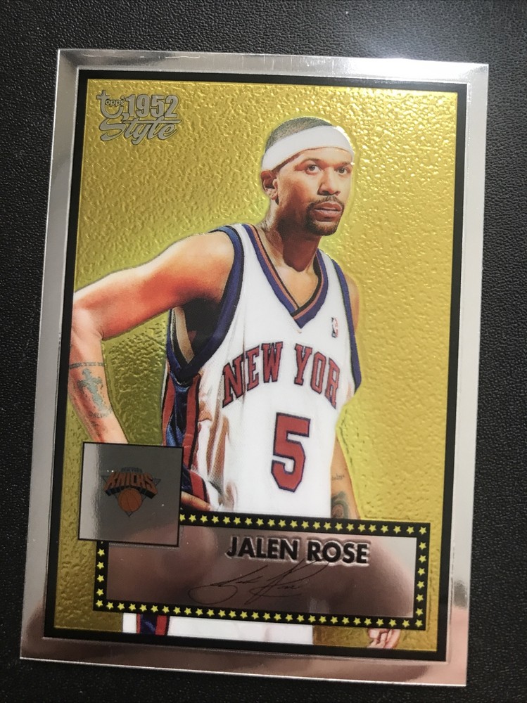 2005 Topps 1952 Style #63 Jalen Rose /499 Chrome