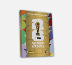 PRESALE FIFA World Cup 2026 Stickers 50-Pack Box Gold Limited & Hardcover Album