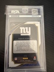 2022 Panini Select – Suite Level Saquon Barkley #304 Green Prizm /5