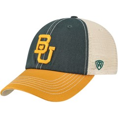 Men&rsquo;s Top of the World Green/Gold Baylor Bears Off Road Adjustable Trucker Hat