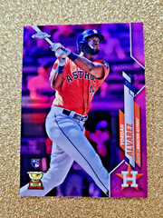 2020 Yordan Alvarez Topps Chrome Rookie Pink Refractor #200 RC MINT GRADE ME 💥
