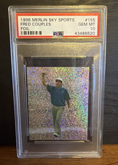 Vintage 1996 Fred Couples Merlin Sky Sports #155 Foil RARE Gem Mint 10 POP3