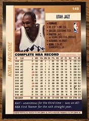 Karl Malone 1998-99 Topps Basketball Card #145 Utah Jazz NBA HOF Free Shipping