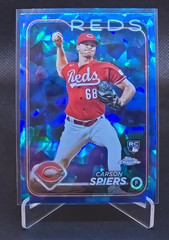 2024 Topps Chrome Sapphire Edition Carson Spiers #365 Rookie RC