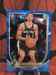 Topps 25-26 Bowman Chrome Sapphire Carter Bryant Rookie #BCV-14 Spurs