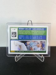BOBBY MILLER 2025 Donruss Optic ⚾️ SHOCK PRIZM #91 FAT PACK EXCLUSIVE