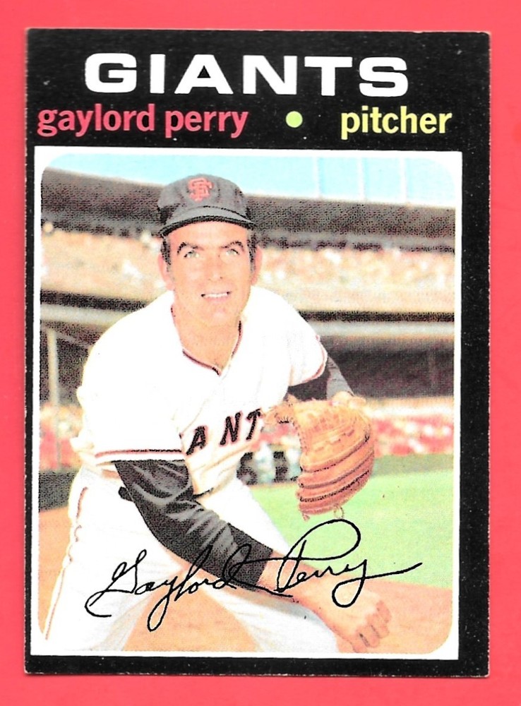 1971 Topps #140 Gaylord Perry – EXMT