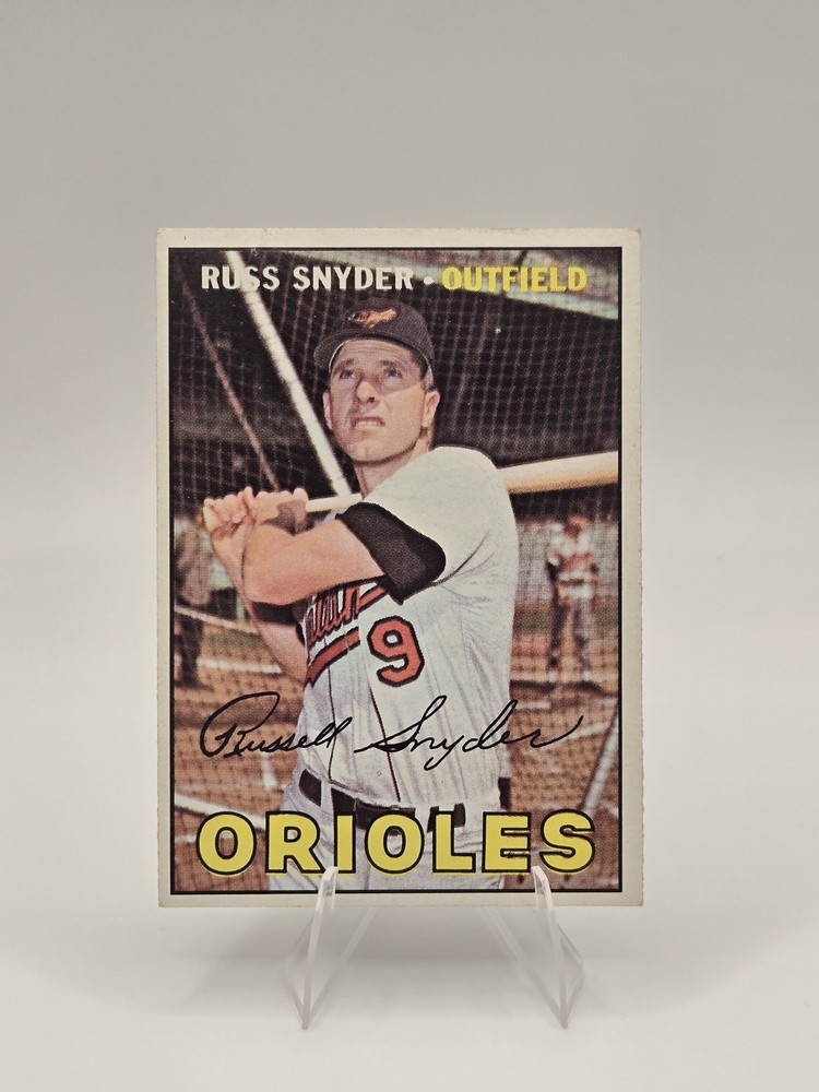1967 Topps #405 Russ Snyder Baltimore Orioles