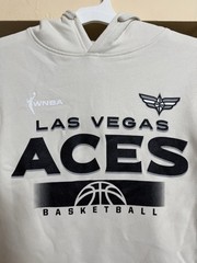 WNBA Las Vegas Aces Beige Hoodie