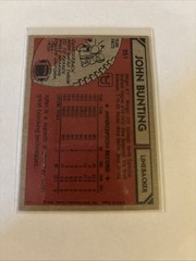 1980 Topps – John Bunting #251