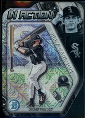 2025 Bowman Draft #BIA-19 Billy Carlson Bowman In Action Mojo Refractor