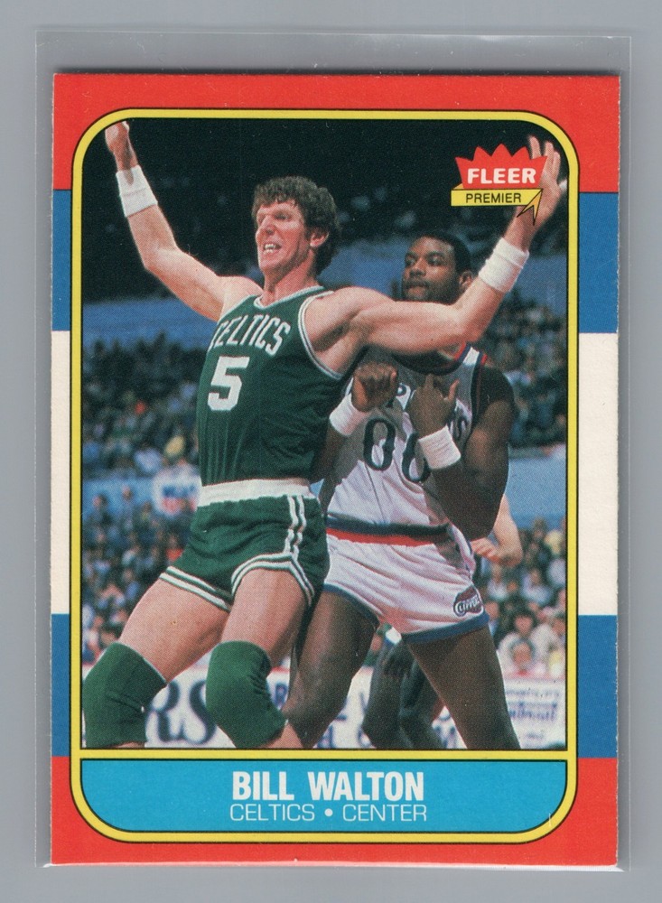 1986-87 Fleer #119 Bill Walton