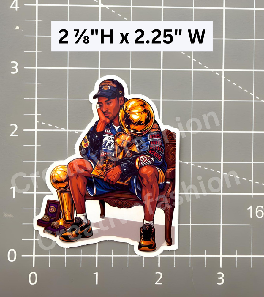 NEW LA Lakers Kobe Bryant NBA Basketball Team Vinyl Sticker #7