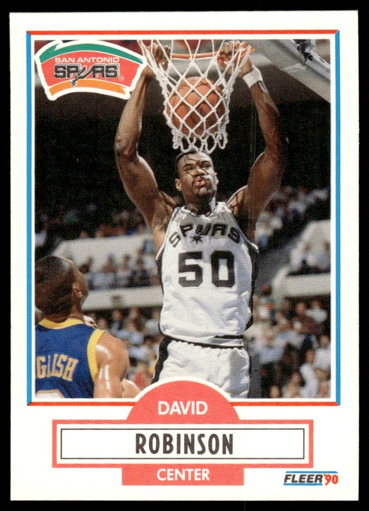 1990-91 Fleer David Robinson #172
