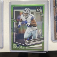 Micah Parsons Cowboys Lot Of 21 Donruss Optic /79 /50 /35 /20 /15 Book End