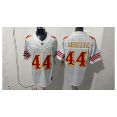 New SF 49ers 2025 F.U.S.E Rivalries Collection White Stitched Jersey Tariffs​==