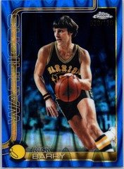 Rick Barry Blue RayWave /150 2025-26 Topps Chrome Update #150 Golden State