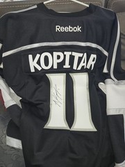 Anze Kopitar Signed Jersey FREE SHIPPING