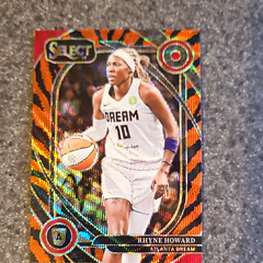 Panini Select WNBA 2025 Rhyne Howard Tiger Prizm Atlanta Dream Courtside #230