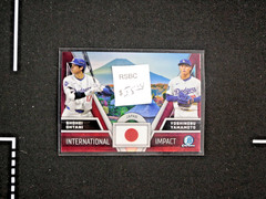 2024 Bowman Chrome – International Impact Ohtani / Yamamoto – Japan – Dodgers