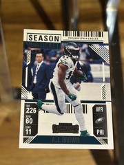 2024 Panini Contenders #81 A.J. Brown Season Ticket Retail
