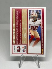 Upton Stout 2025 Donruss Rookies & Highlights #DRH-30 Print Run: 2250