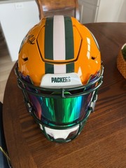 Matthew Golden Signed Packers Full Size SpeedFlex Helmet Fanatics Cert