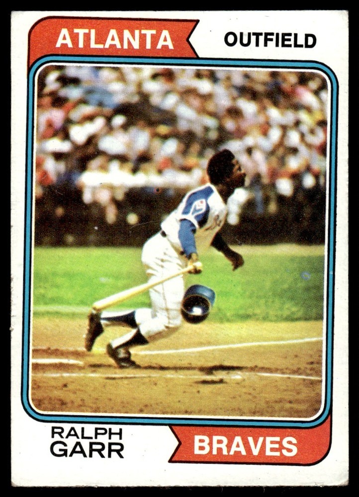 1974 Topps Ralph Garr Atlanta Braves #570