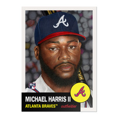 2023 Topps Living Set #599 Michael Harris II, Rookie Card- Free Shipping Always!