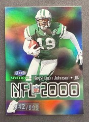 1999 Fleer Mystique NFL 2000 Keyshawn Johnson /999 #5NT Jets