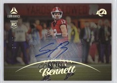2023 Panini Luminance 5/25 Stetson Bennett IV #177 Rookie Auto RC 16wc