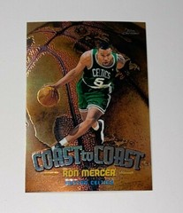 RON MERCER 1998-1999 TOPPS CHROME COAST TO COAST #CC14 – BOSTON CELTICS NBA