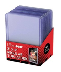3&Prime; X 4&Prime; Ultra PRO PREMIUM Top Loaders 35pt Pack of 25 Toploaders Volume Discount