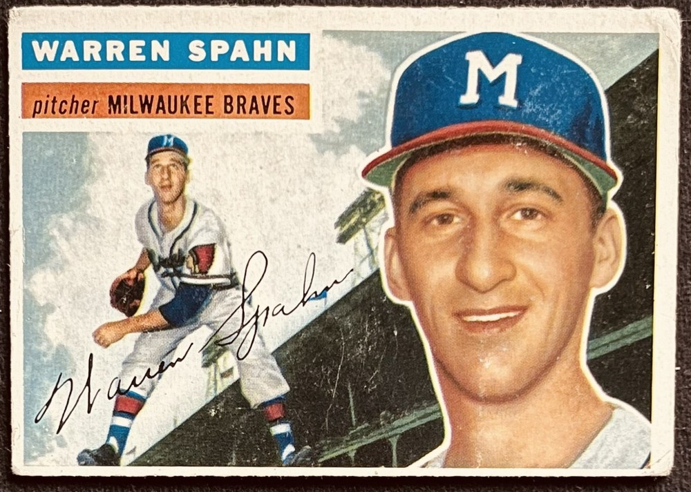 1956 Topps – Warren Spahn #10