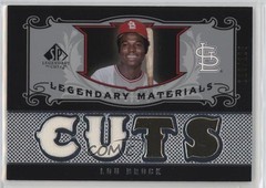 2007 SP Legendary Cuts Materials Dual 110/125 Lou Brock #LM-LB1 HOF 2s2