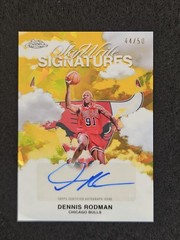 2025-26 Topps Chrome – Sky-Write Signatures Dennis Rodman #SWS-DRM Gold…