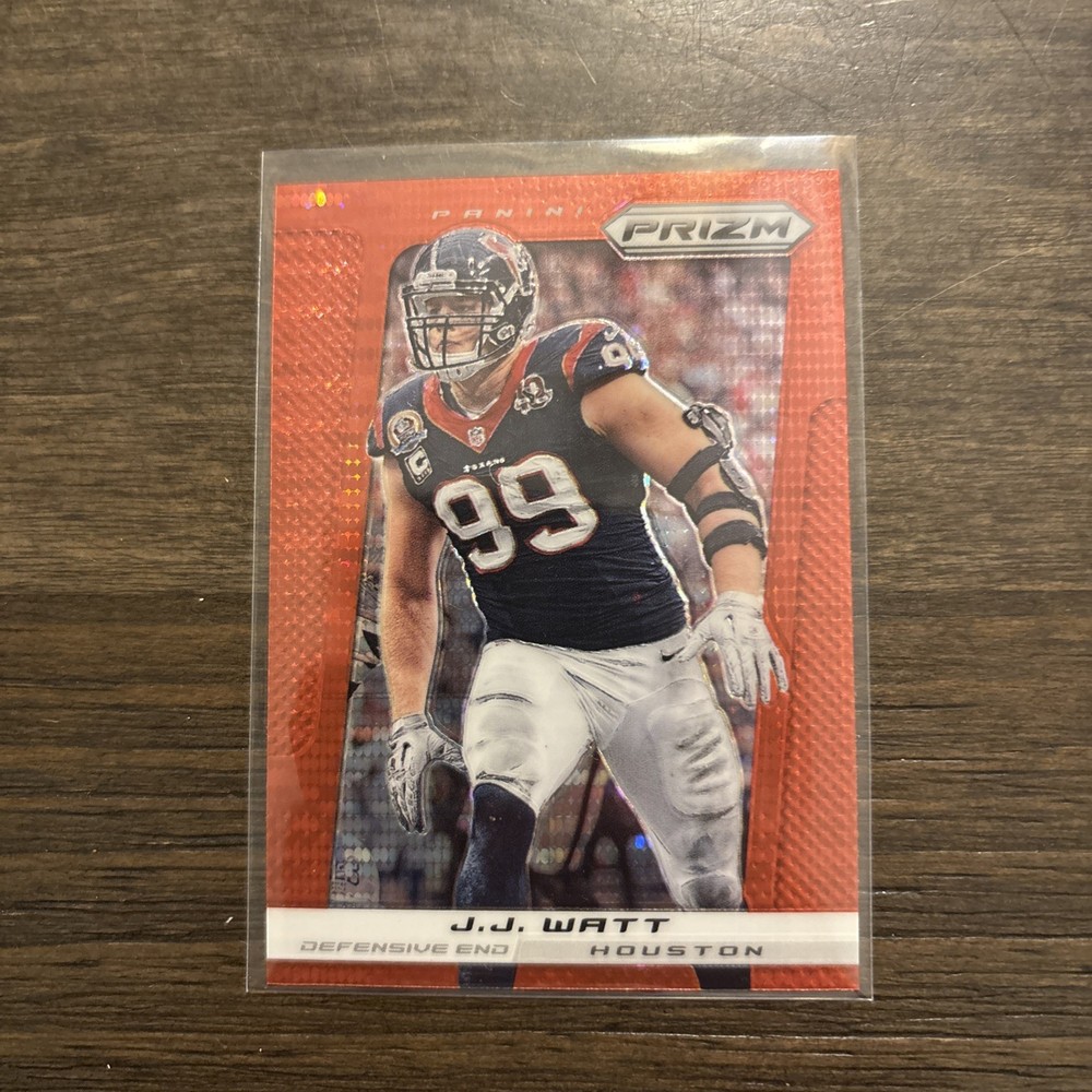 2013 Panini Prizm Target Red Pulsar Prizm JJ Watt #32
