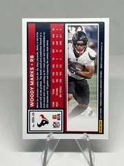 Woody Marks 2025 Donruss Rookies & Highlights Texans #DRH-36 Print Run: 2250