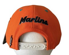 Florida Marlins Miami Snapback Hat Cap Orange Palm Trees ProStandard Embroidered