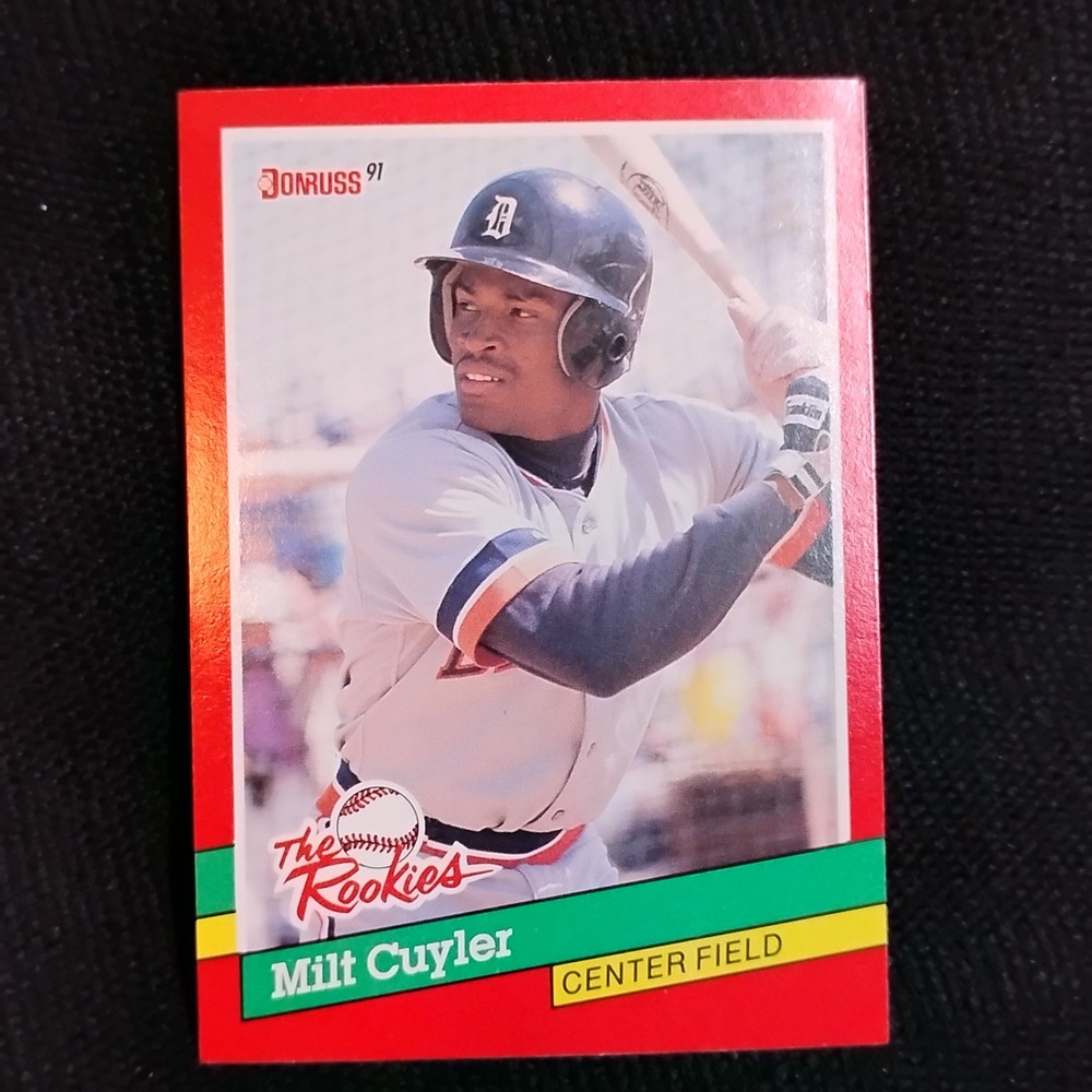 1991 Leaf Donruss The Rookies Milt Cuyler