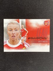 Leah Williamson 2026 Futera Arsenal Landscape Red /19 #AL25