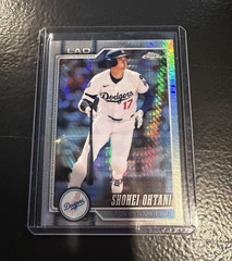 Topps 2026 Chrome Shohei Ohtani Los Angeles Dodgers #1 Prism Refractor