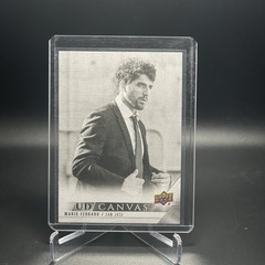 2022-23 Upper Deck Series 2 UD Canvas Black & White Mario Ferraro #C187 13w8