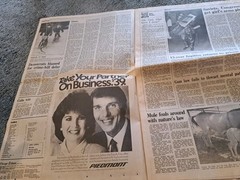 September 25 1984 Chicago Tribune Newspaper Cubs Win! Holy Cow! Chicago Cubs