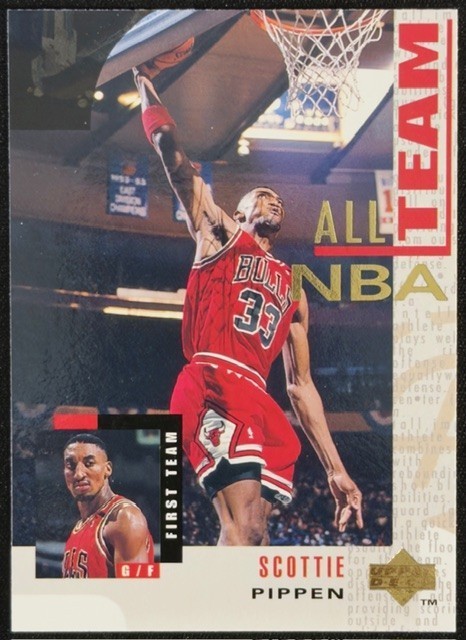 Chicago Bulls 1994-95 Upper Deck Basketball – All NBA Team #11