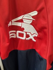 Chicago White Sox Mens M Track Jacket Red Navy White Full Zip MLB Baseball
